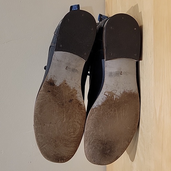 John Fluevog Black Leather Lace Up Boots - Picture 13 of 16